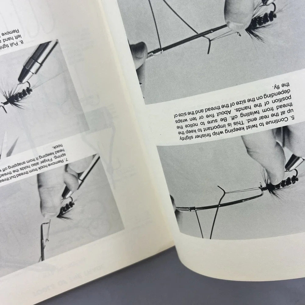 Western Trout Fly Tying Manual Jack Dennis Spiral Bound Fishing Guide